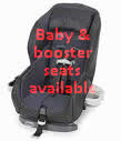 taxi stansted baby booster seats